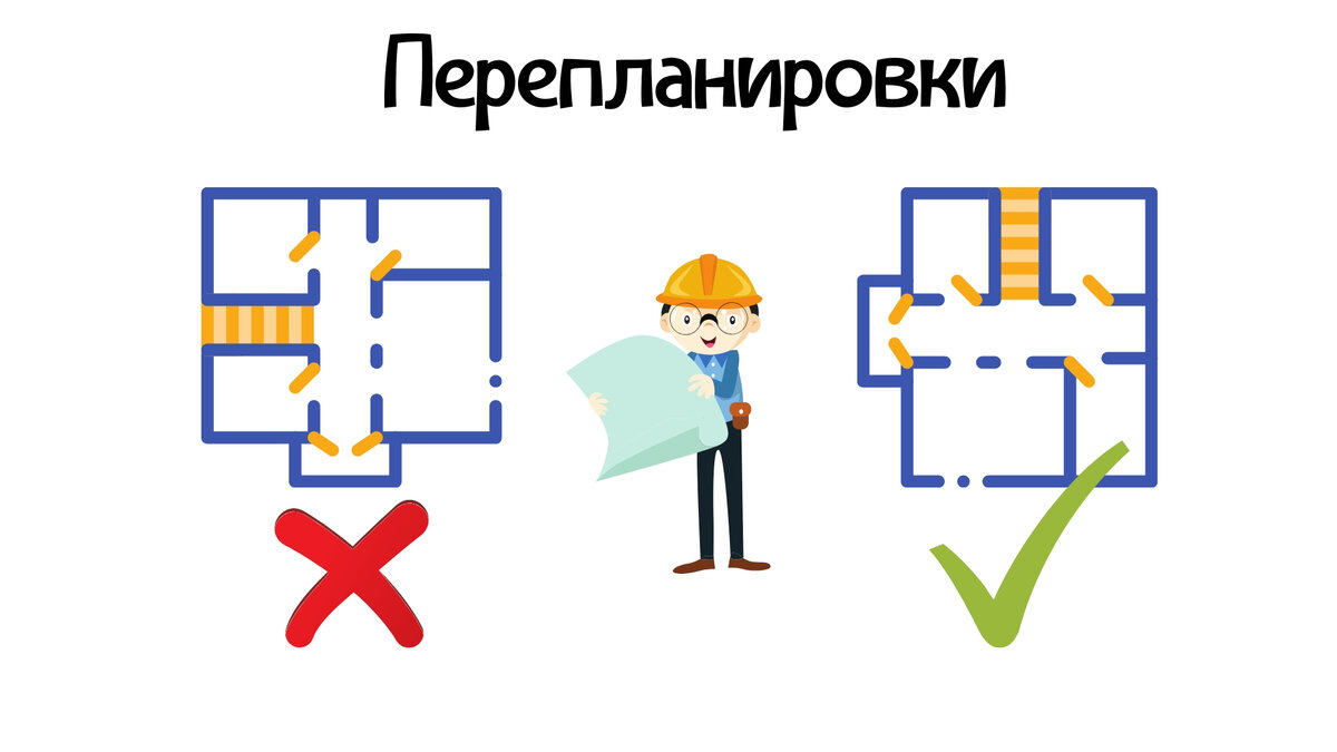 Перепланировки: с какими лучше квартиры не покупать