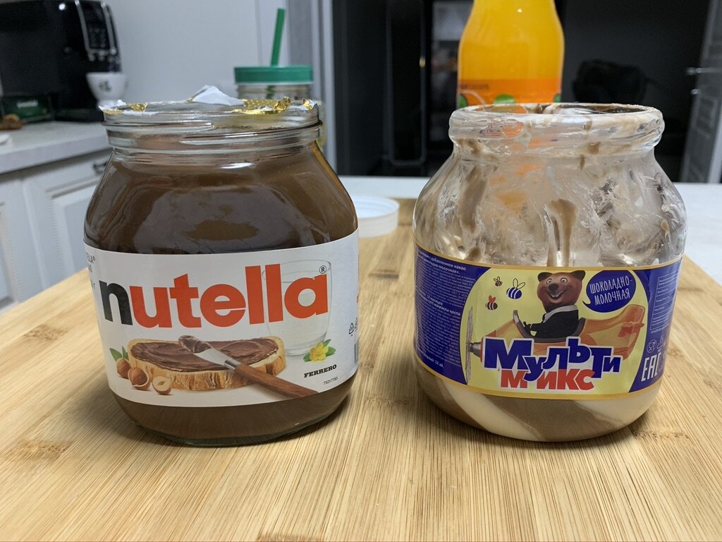 Паста Ореховая Nutella