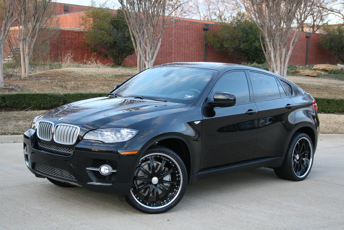 BMW x6m тонированный