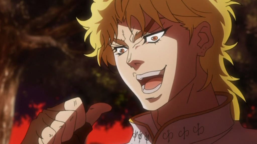 Вы ожидали, что в этом разделе будет рассказано о Джотаро и о том, как он занял 9-е место, и насколько силен, и добрый, но это был я, Дио!