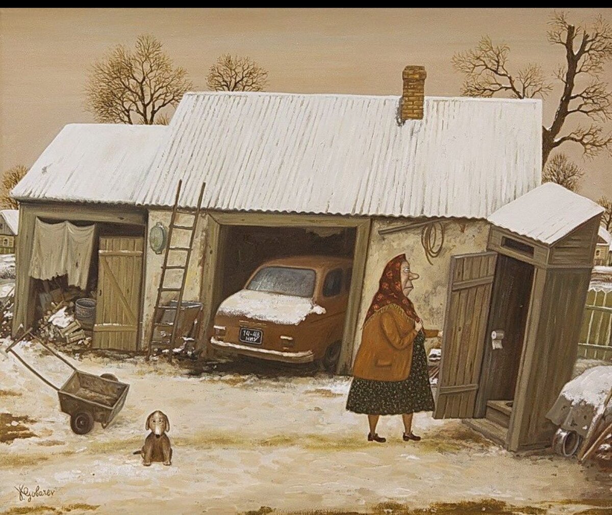 Белорусский художник Валентин Губарев картины