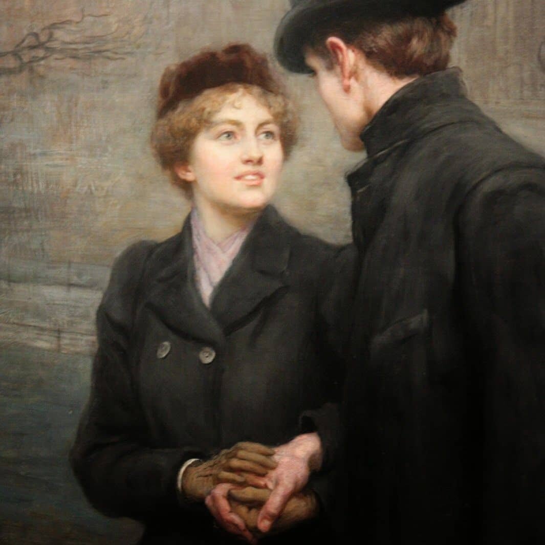 Хью Голдвин Ривьер / Hugh Goldwin Rivière  "The Garden of Eden" , 1901