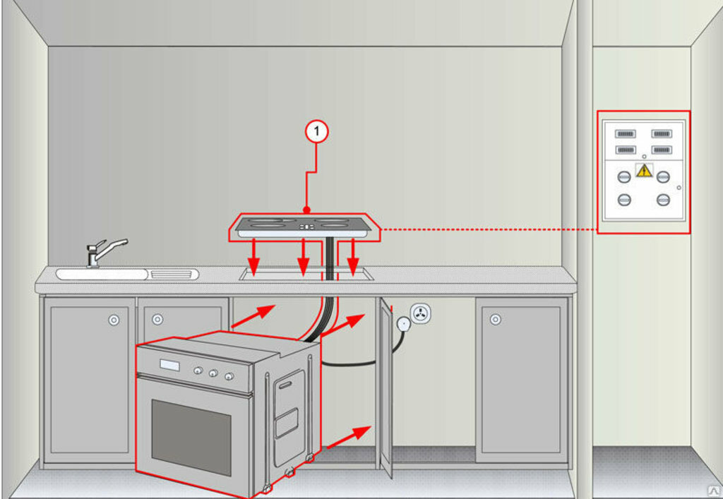 Комплект встраиваемой бытовой техники Simfer S44B400, варочная панель и духовой шкаф