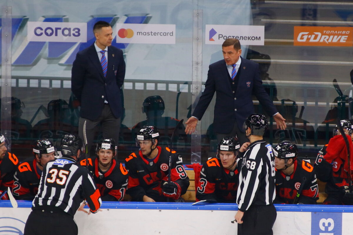 Рижское "Динамо" обыграло СКА по буллитам со счётом 3:2