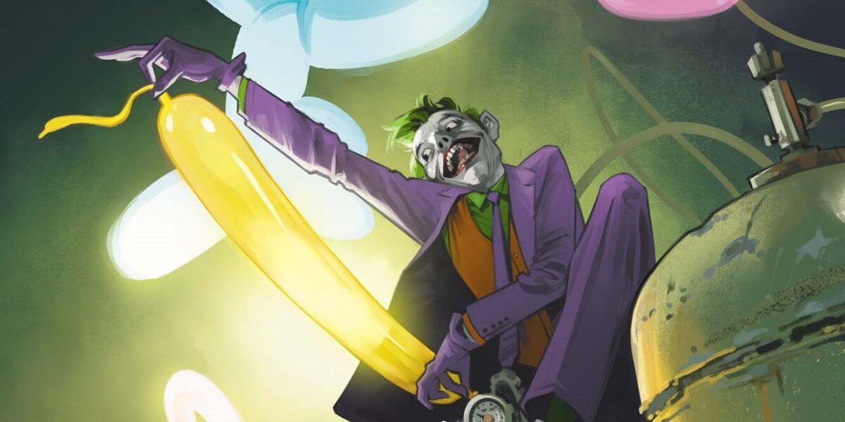 Фрагмент портрета Джокера, опубликованного в сборнике графических рассказов «Джокер. 80 лет знаменитому злодею» © ООО «Издательская Группа «Азбука-Аттикус»