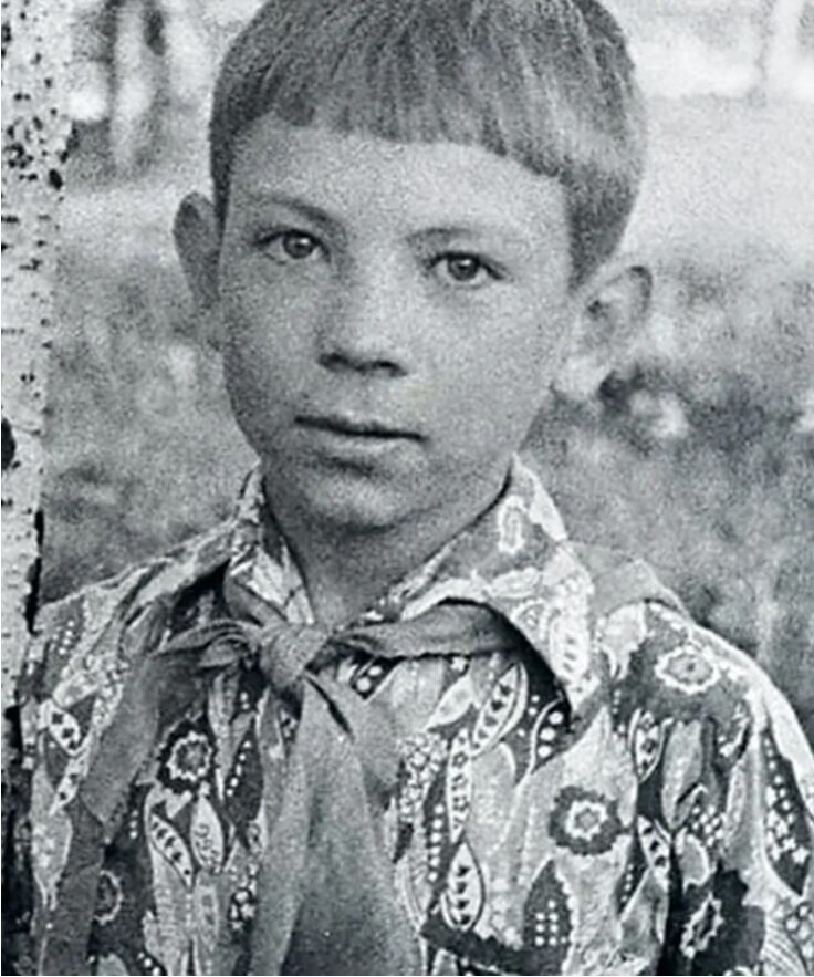 Андрей  Федорцов в детстве.