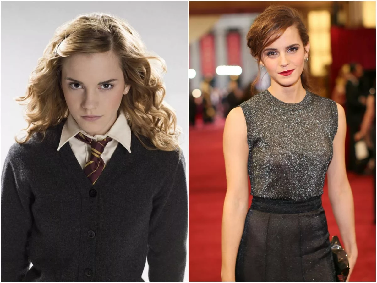THEN AND NOW Harry Potter and the Sorcerer's Stone - YouTube