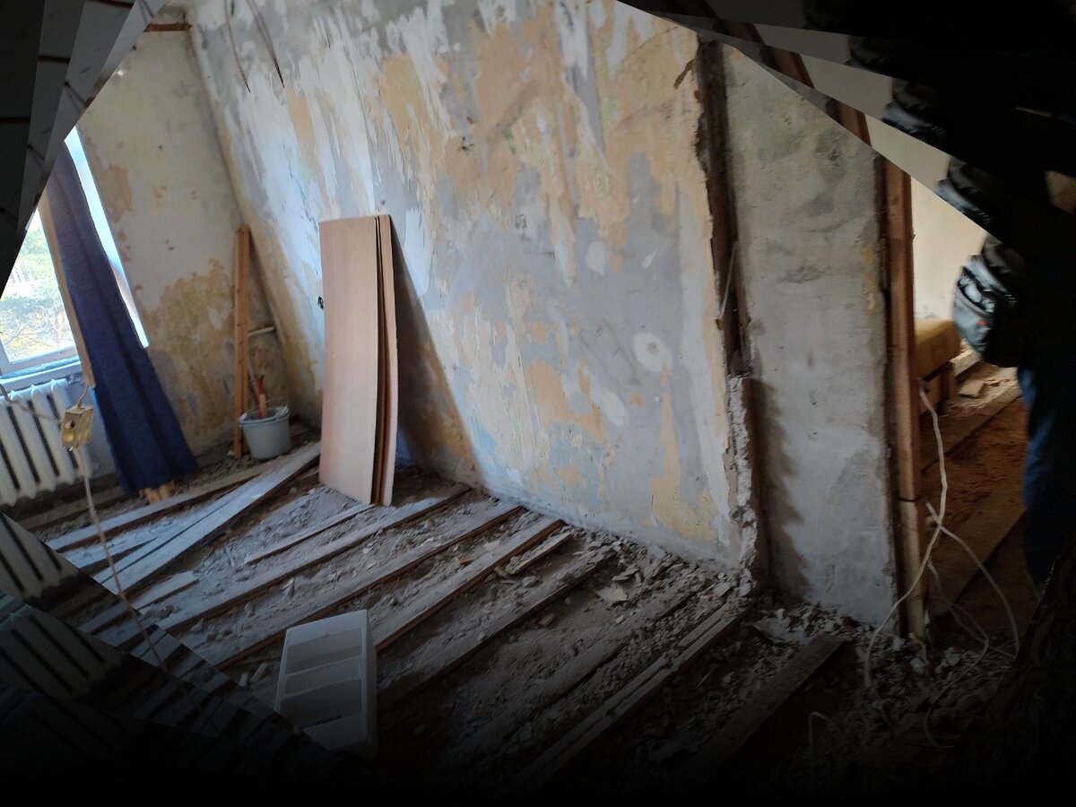 Сколько стоит ремонт \"убитой\" двушки. | 🔴 ТРИ ЛУЧА (проект интерьера ...