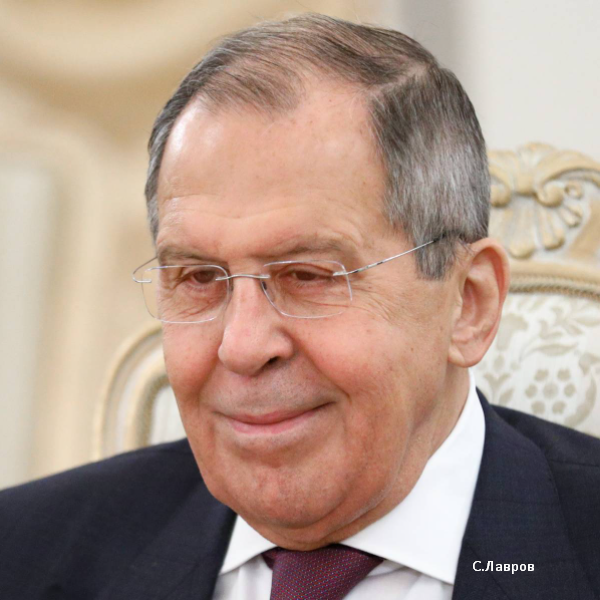 Лавров Сергей Викторович, государственный и политический деятель, министр иностранных РФ дел с 2004 года. Скрин фото автора