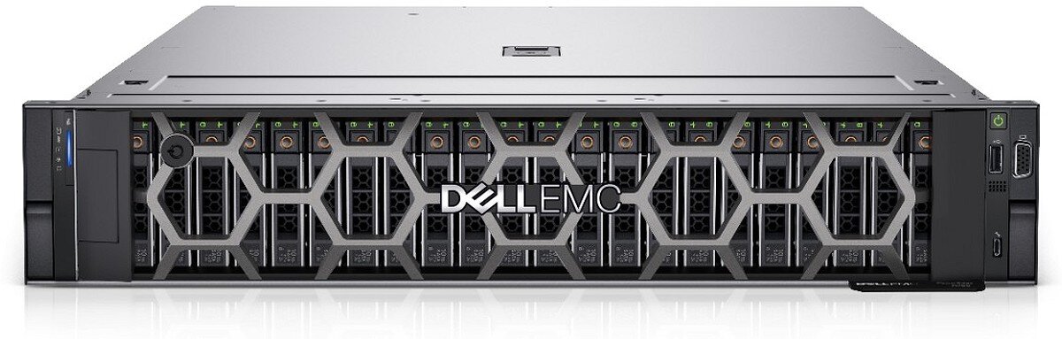 Dell EMC PowerEdge R750 вид спереди