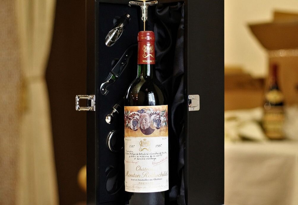 Вино Chateau Mouton Rotschild 1987