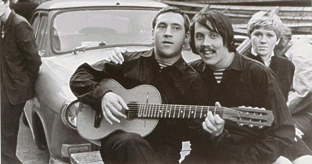 Валерий Золотухин и Владимир Высоцкий