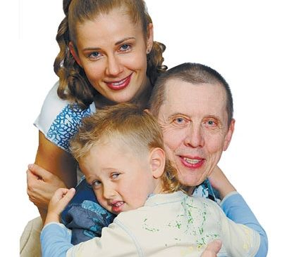 Ирина с Валерием и сыном