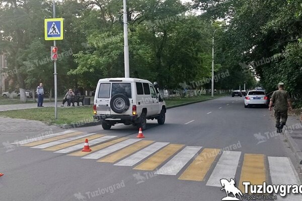 Фото с места ДТП. tuzlovgrad.ru