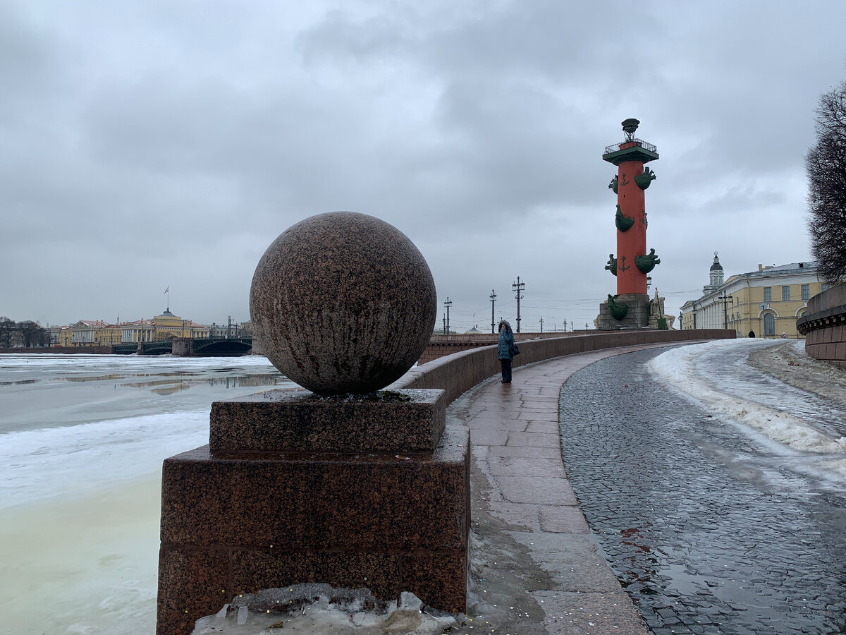 Санкт-Петербург. Стрелка Васильевского острова. Фото автора