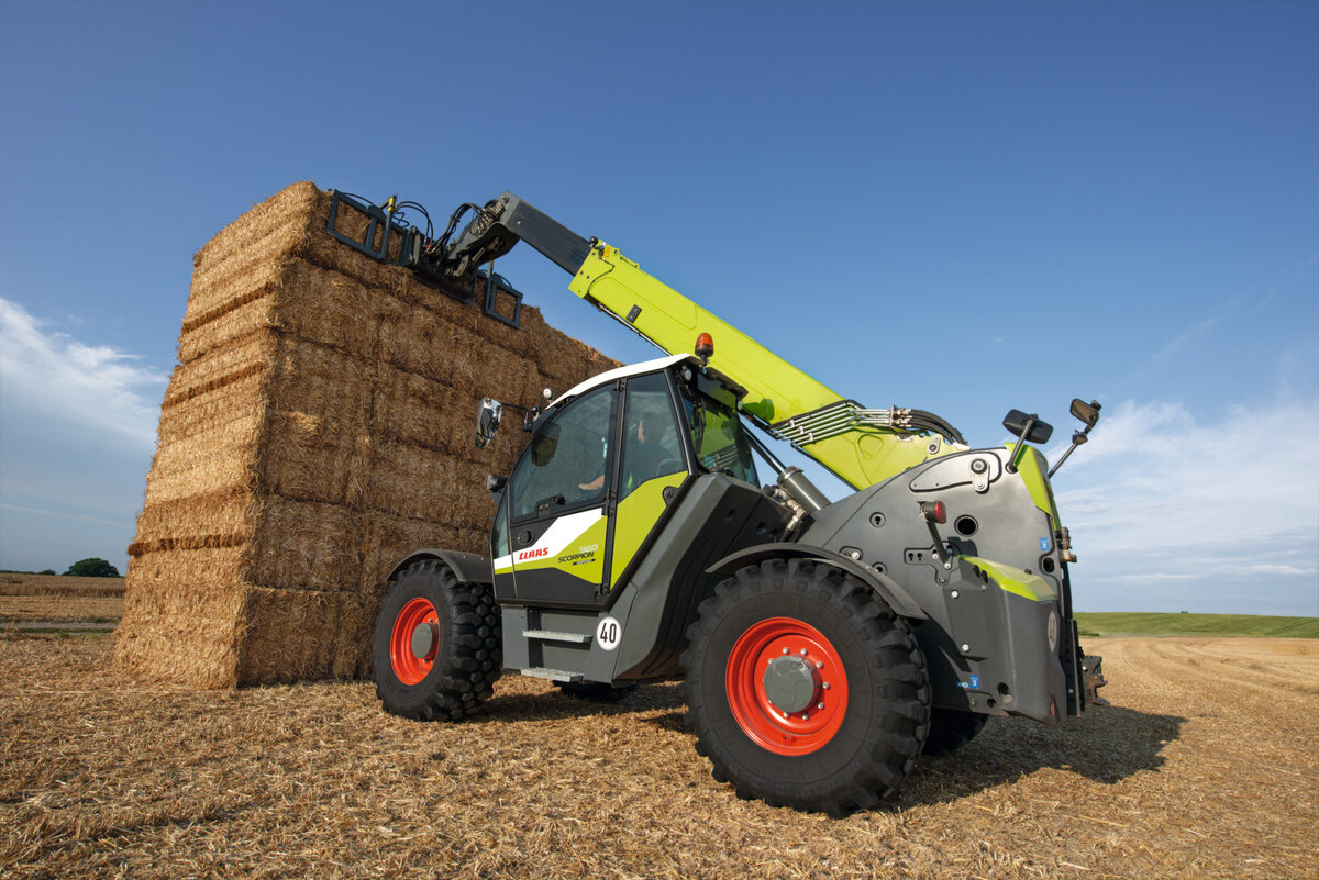 CLAAS SCORPION — победитель в номинации «Погрузочно-разгрузочные работы / логистика»на выставке Agritechnica 2018 года.