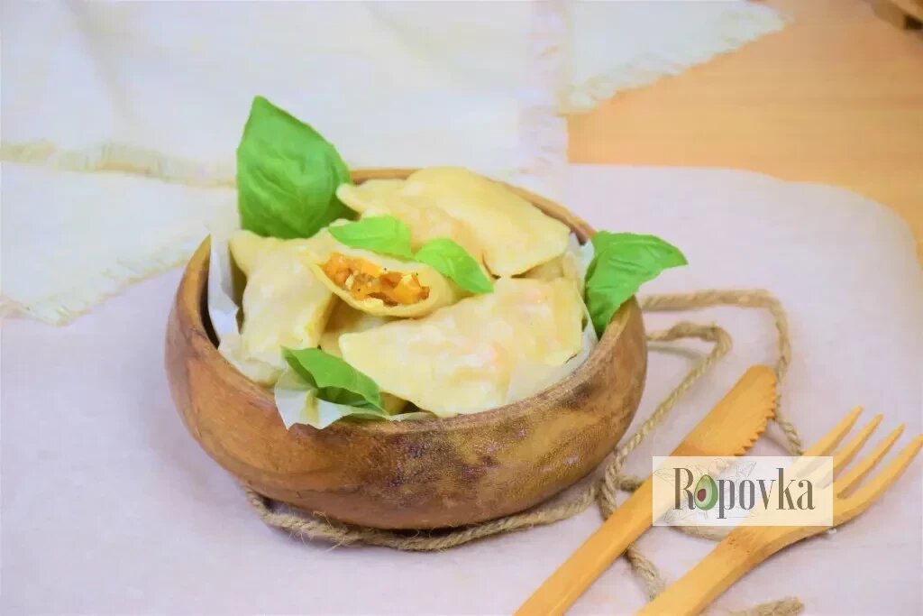 Вареники с тыквой