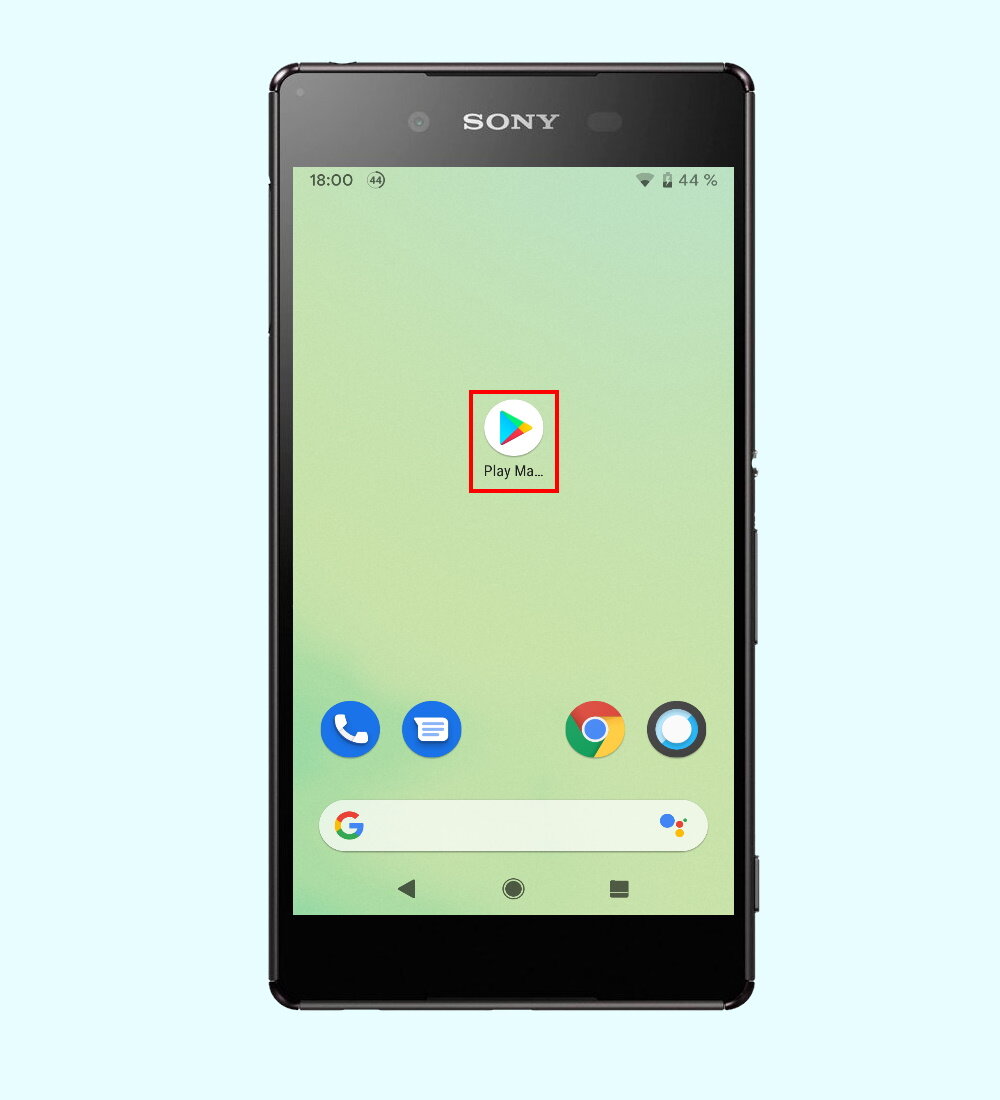 Изображение 1. Открыть Play Market