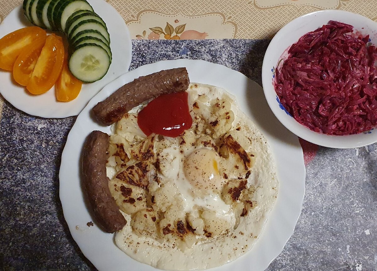 Главное - чтобы завтрак был для вас сытным и вкусным. Фото участниц курса комфортного похудения