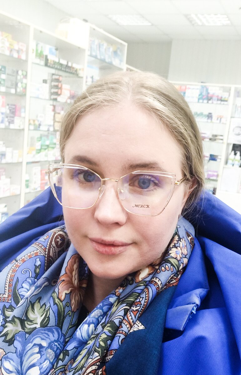 Здравствуйте) да, я плохо вижу. Ношу линзы, но решила, что очки тоже нужны😊🙏 фото из оптики😁