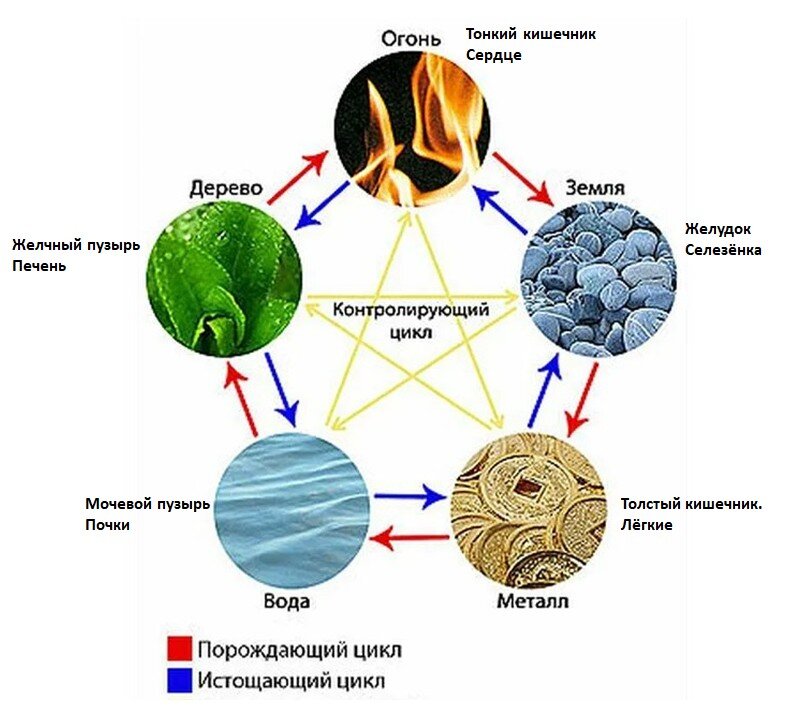 Рис.1 Схема 5-ти элементов
