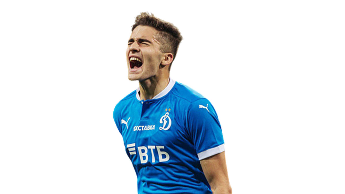 Арсен Захарян - полузащитник московского Динамо