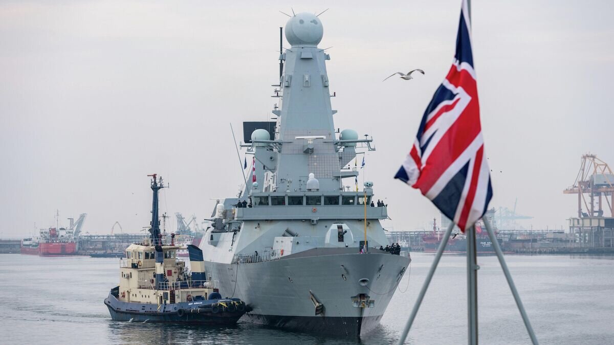    Корабль Королевских ВМС Великобритании HMS Duncan© Фото : NATO / CPO FRA C.Valverde