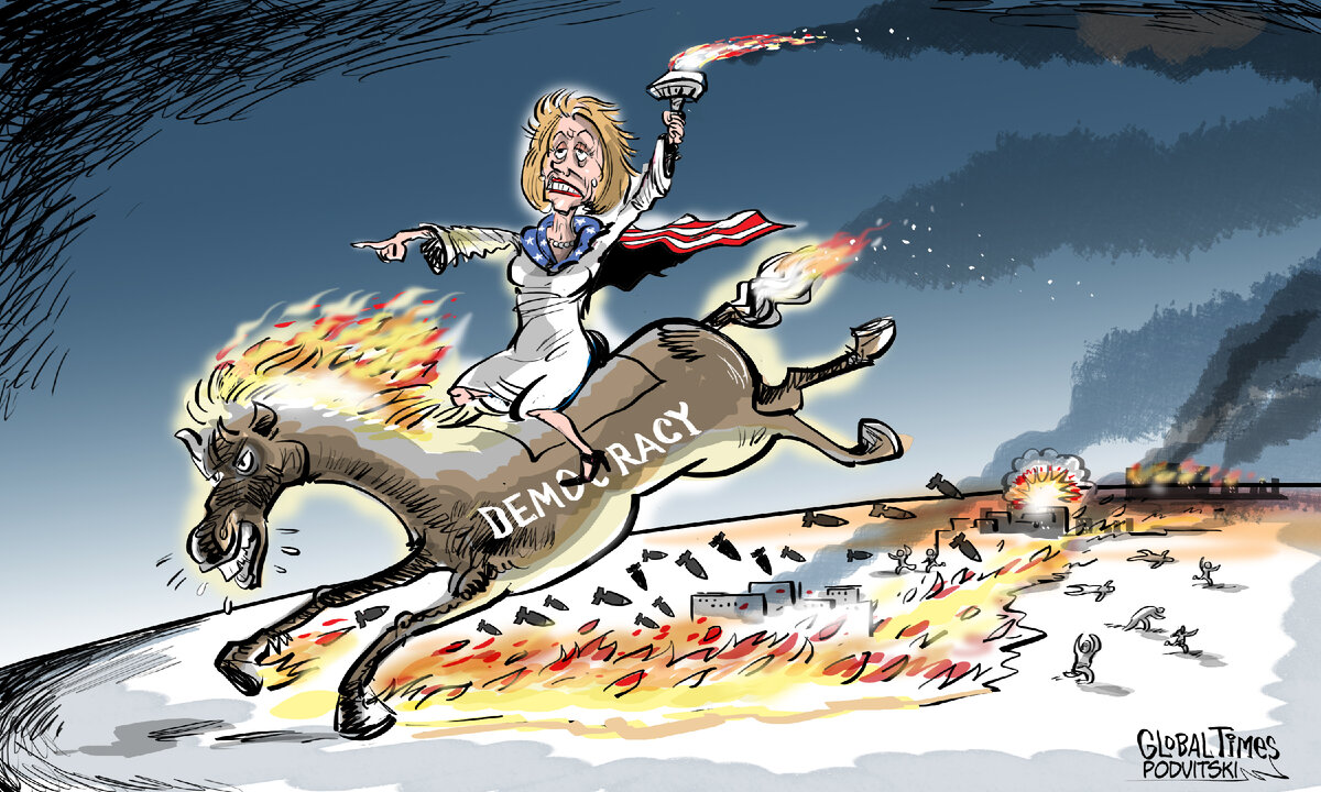 Пелоси сеет хаос и катастрофу во имя демократии