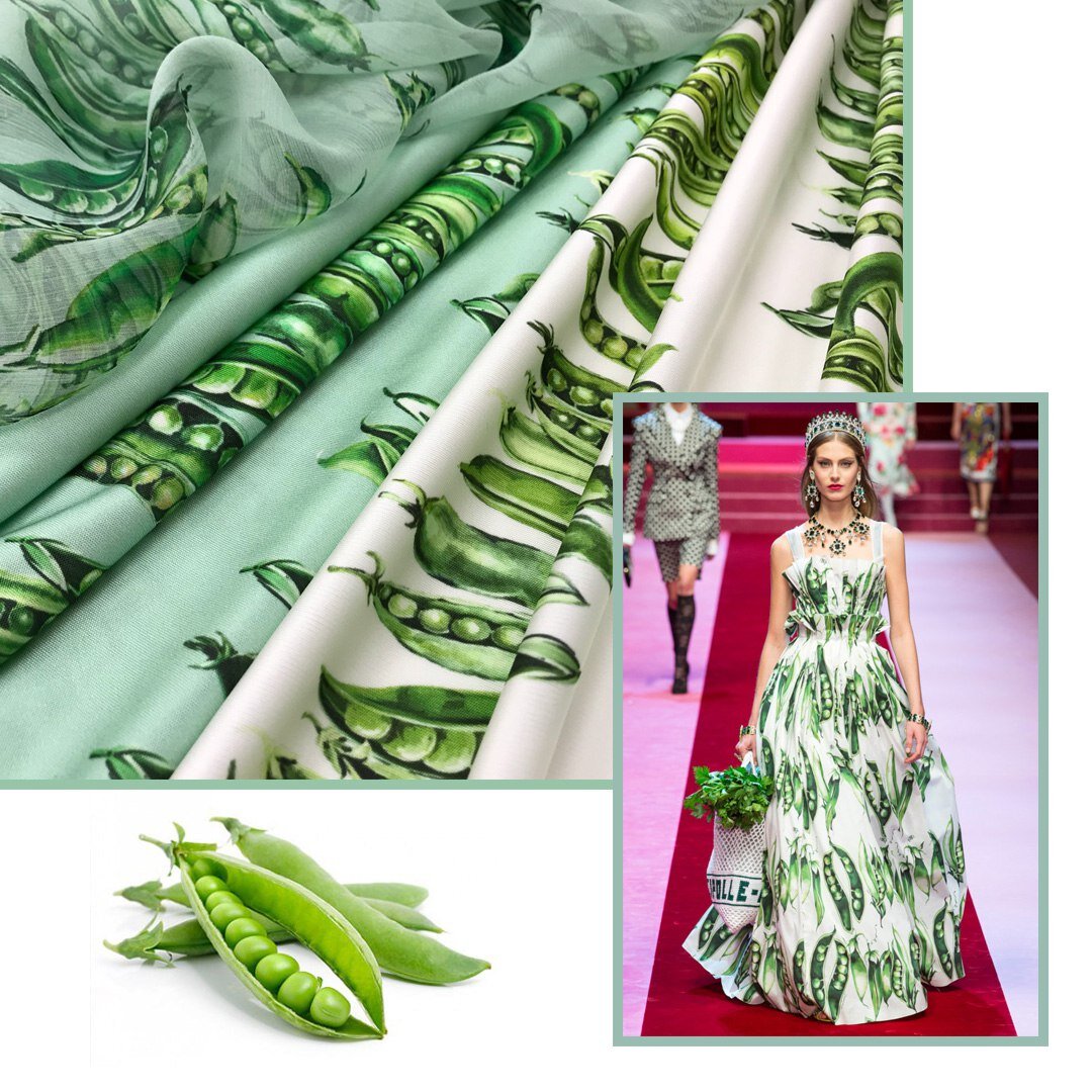 Вот фото с показа и тут же фото ткани с ценой. Так в нашем городе альбомы магазин тканей делает.