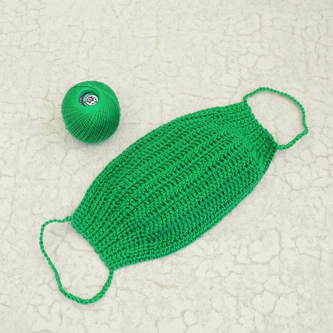 Вязаная маска своими руками