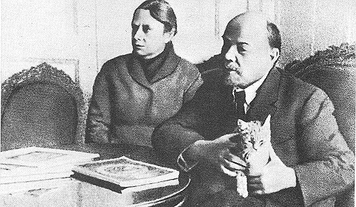 Крупская и Ленин
