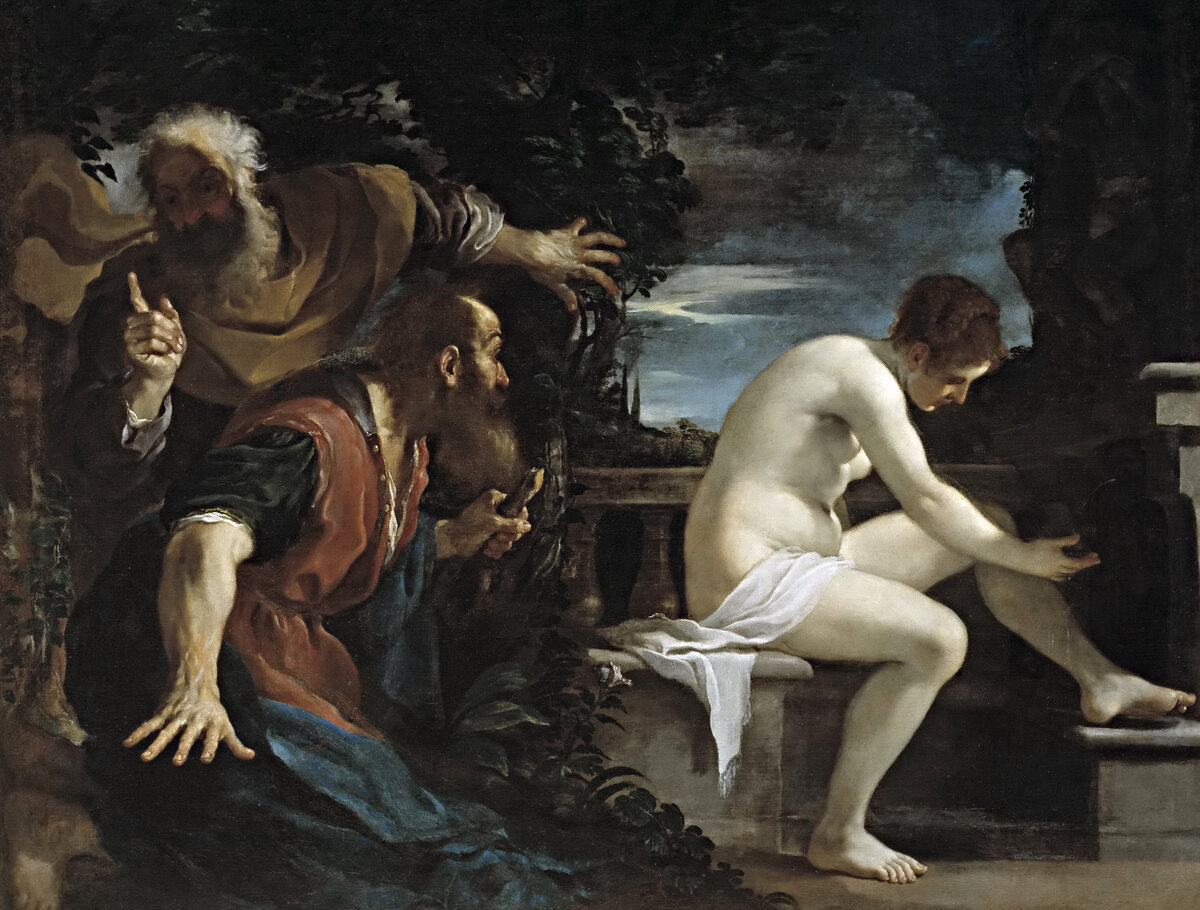 Гверчино- Сусанна и старцы