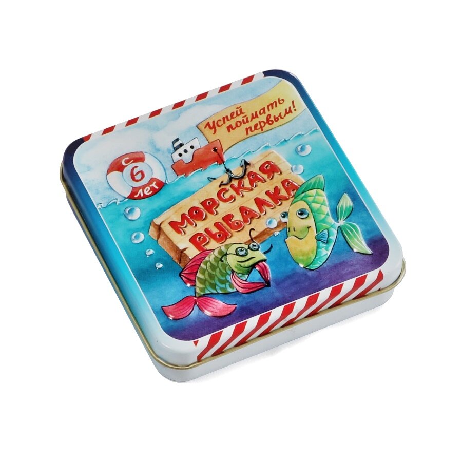 Игра хранится в жестяной табакерке