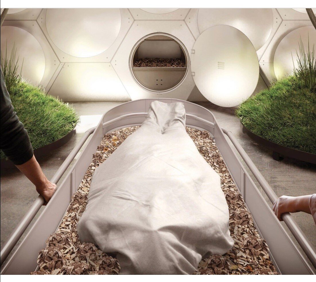 В будущем французские похоронные организации планируют услугу по превращению усопшего в удобрения.