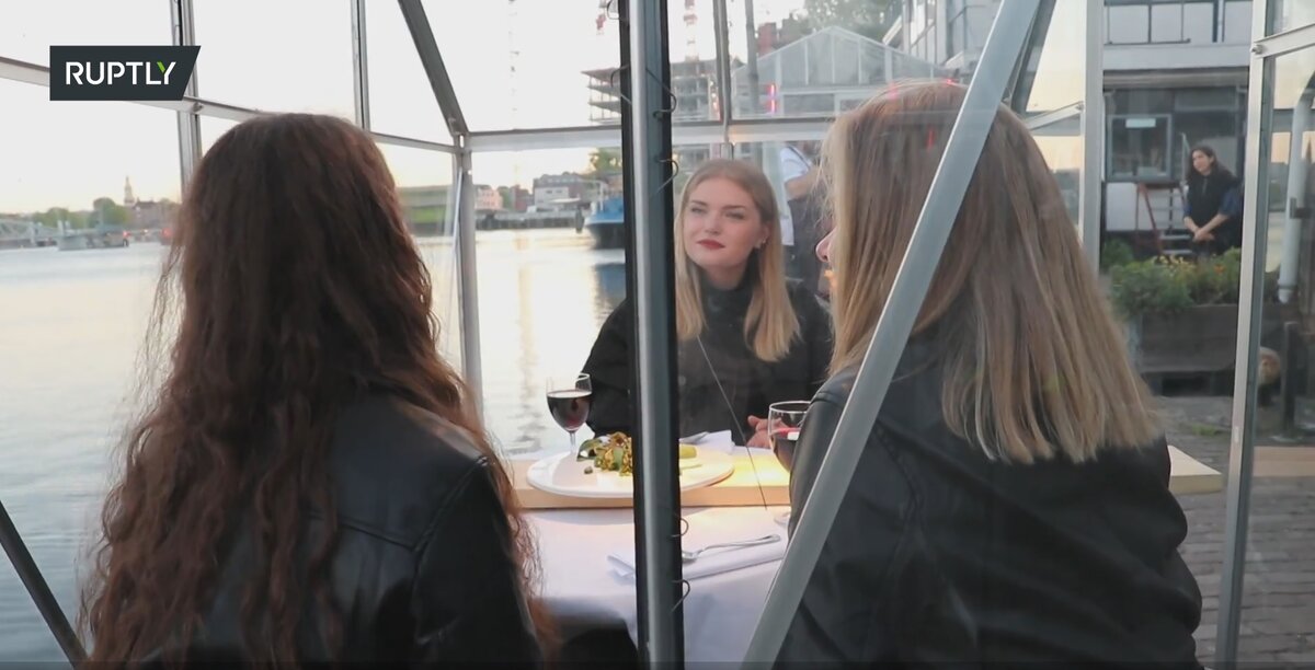 Кадр из передачи RUPTLY 