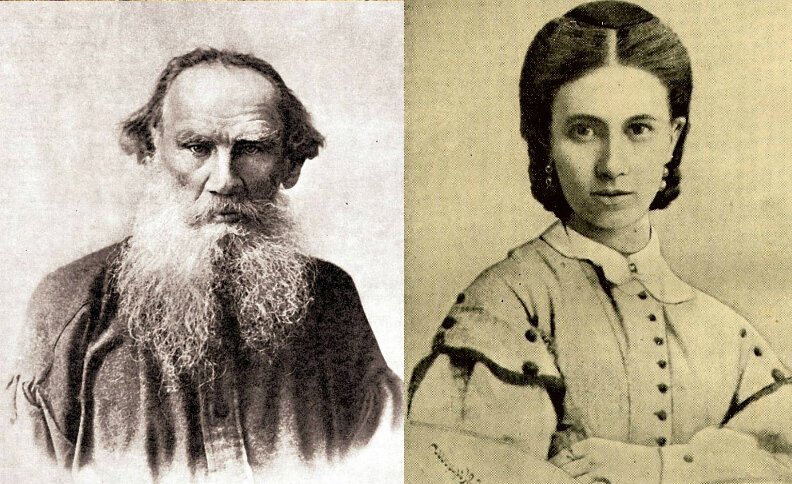 Лев Толстой и Софья Берс. nation.ru
