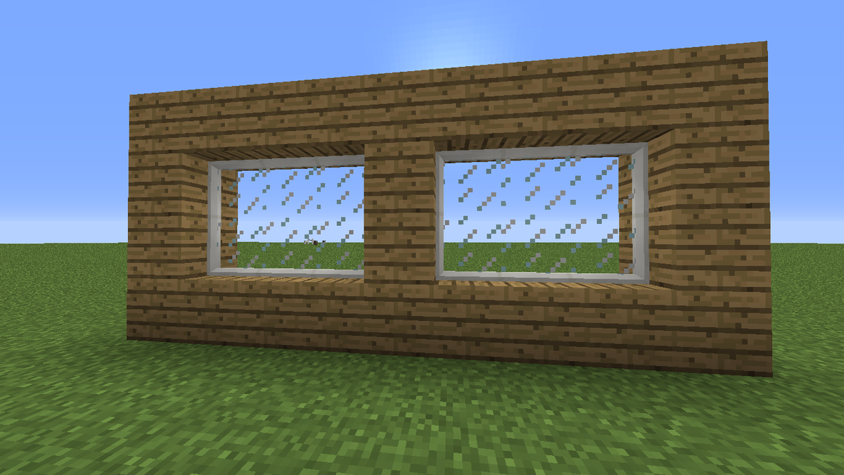 Окна, у которых есть оконные рамки