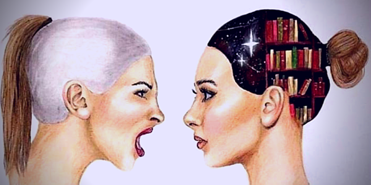 Глупая беседа. Мозг усного и глубого человека. Умный и глупый человек. Иллюстрации глупый и умный. Женщина с маленьким мозгом.
