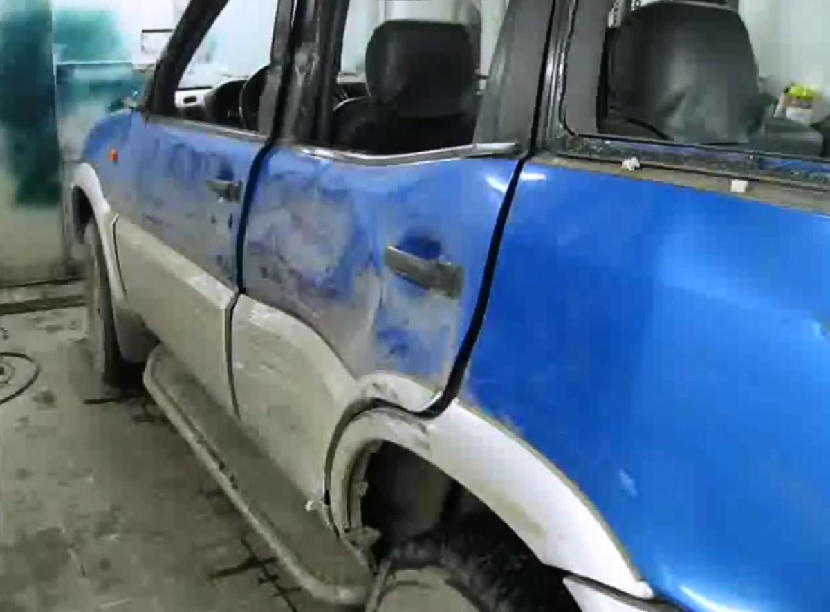 Битый NISSAN TERRANO