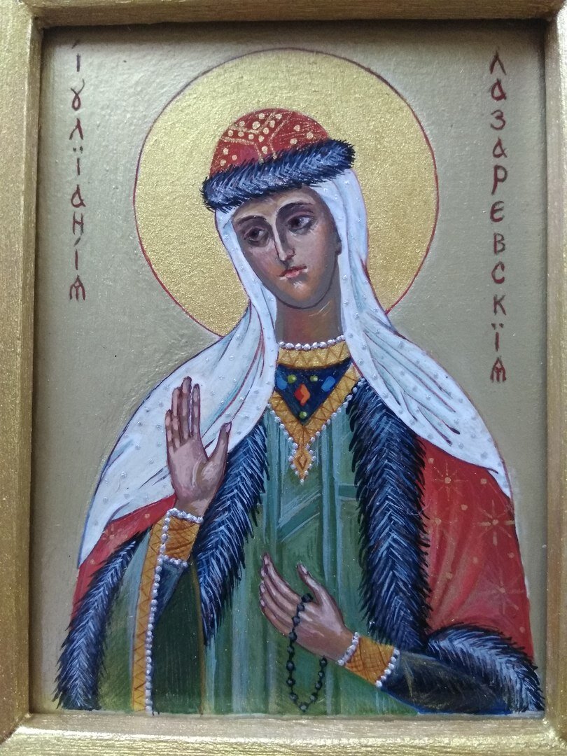 Вот такой в итоге получилась икона. Максимально приближенной к оригиналу.