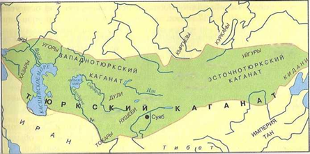 Тюркский каганат 