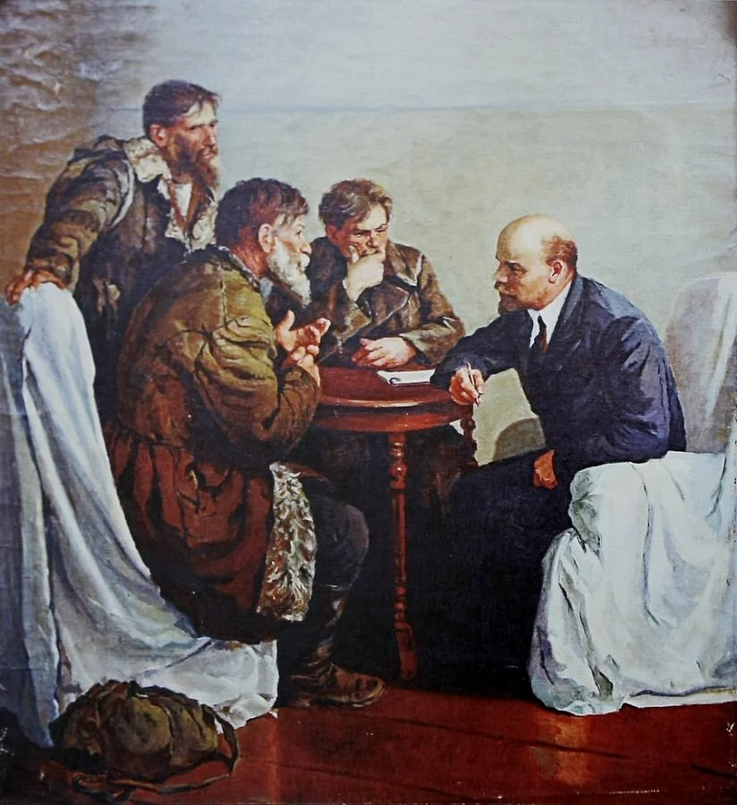 Предприниматели у вождя