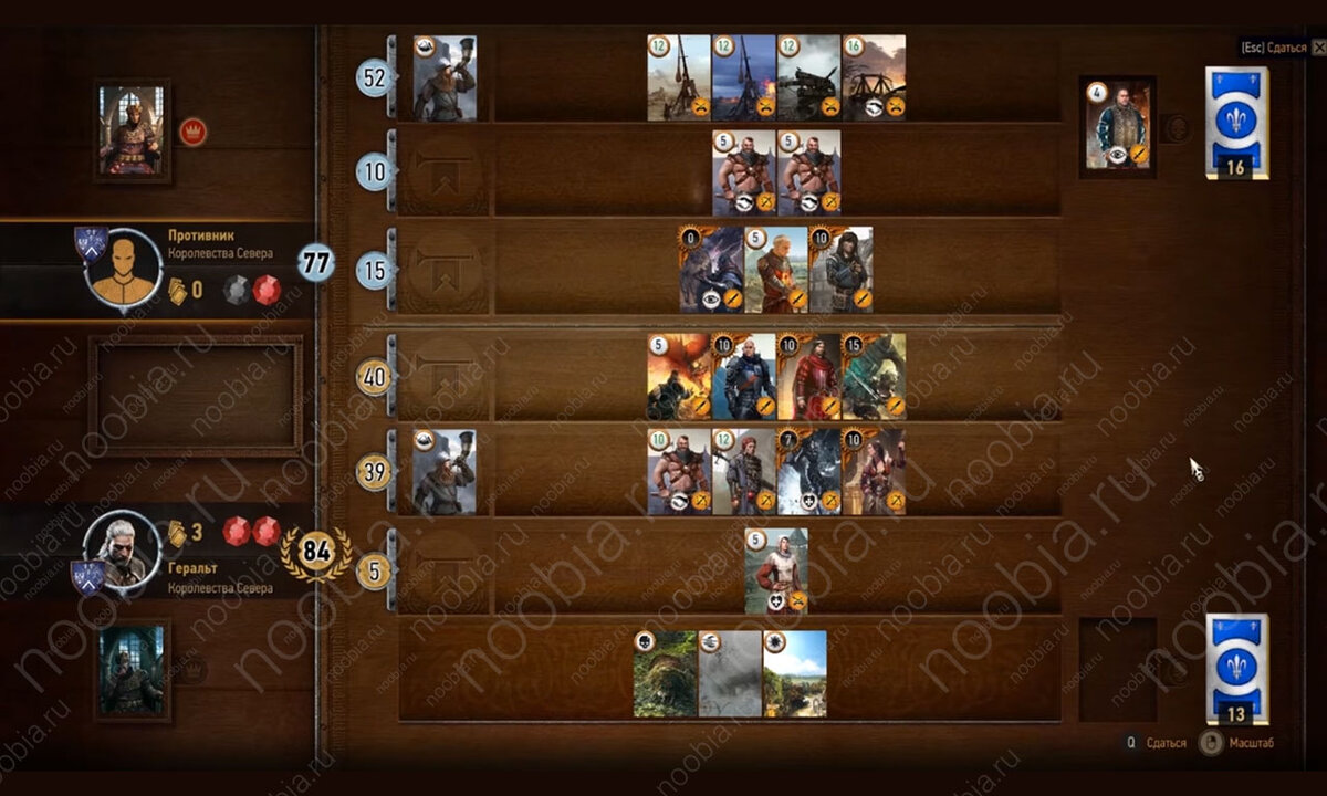 
Стратегия и тактика игры в гвинт в "Ведьмаке 3":
