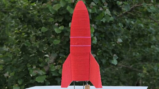 Сможет ли взлететь ракета из 1 000 000 спичек: огненное шоу