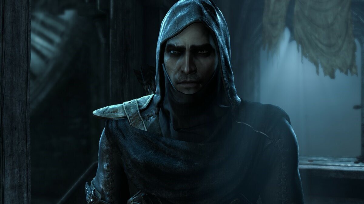 Гарретт. Скриншот из игры Thief.