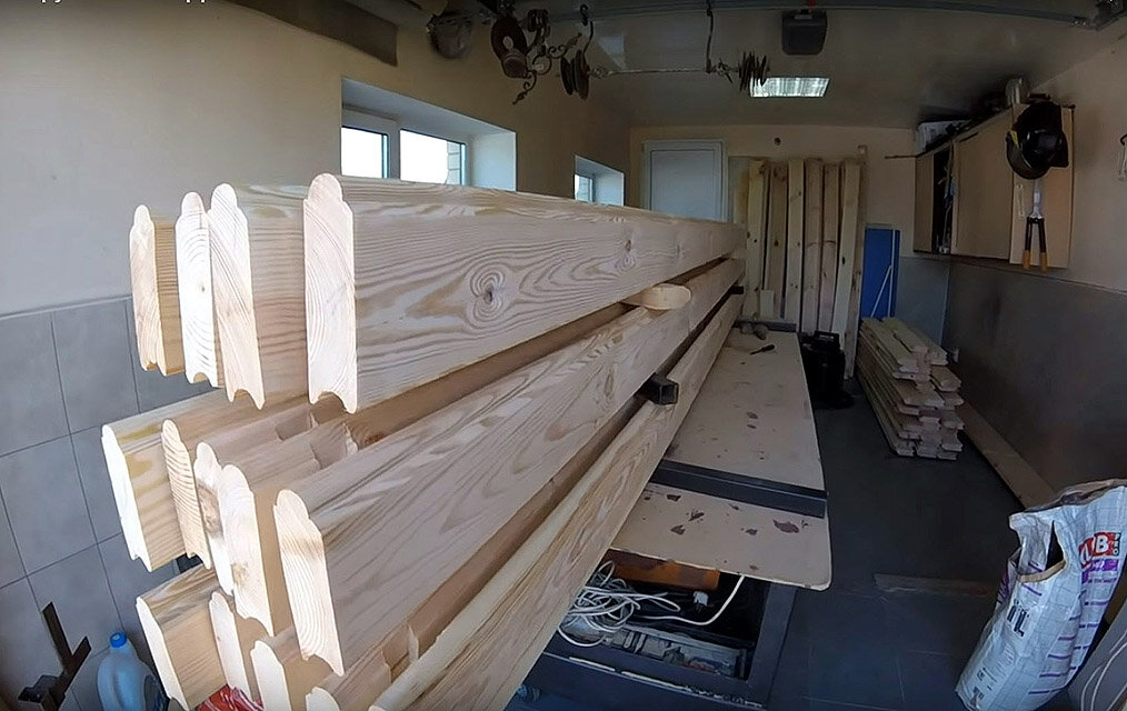 Профильный брус для обшивки