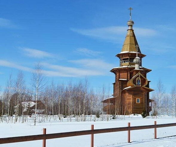 Сгорела Церковь Сергия Радонежского Сергиев Посад