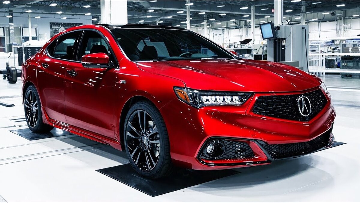 Передний бампер Acura TLX