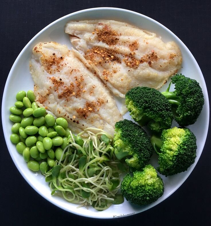 Рыбное филе на обед 