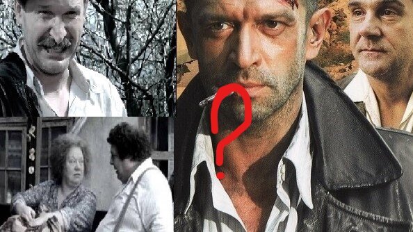 Коллаж с кадрами из фильма «Ликвидация»